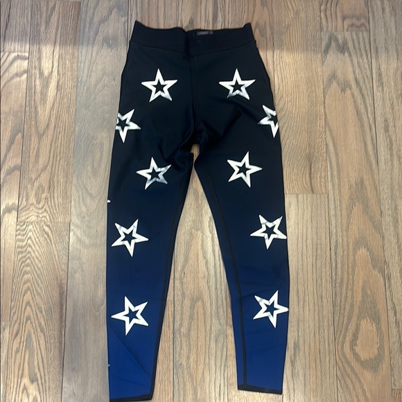 ultracor Black and Blue Star Leggings - Picture 1 of 2